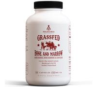 Ancestral Supplements Grass Fed Beef Bone and Marrow Supplement, Bone, Skin, Oral Health, and Joint Care Supplements Promote Whole-Body Wellness, Non-GMO Whole Bone Extract, 180 Capsules