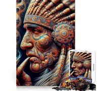 Ancestral Wisdom Unveiled 1000 Piece Jigsaw Puzzle for Teenagers Clear Thinking Leisure Activity Firm Interlock (50x75cm)