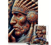 Ancestral Wisdom Unveiled Teenagers Puzzles 1000 Piece Jigsaws Memory Boost Unwind Easily (38x26cm)