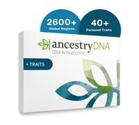 AncestryDNA + Traits: Genetic Ethnicity & 35+ Traits - DNA Ancestry Test Kit (Part 6008)