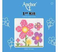 Anchor 1st Cross Stitch Kit, Sarah, 10 x 10cm