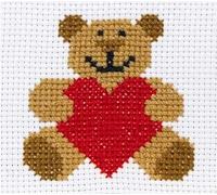 Anchor 1st Kit First Cross Stitch, Long Stitch, Tapestry - Children First Sewing Learner Fabric Kit - Simply Sew Crafty™ (Ed - Cross Stitch)