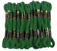 ANCHOR 25 x Cross Stitch Hand Embroidery Floss Stranded Cotton Thread Skeins-Dark Green