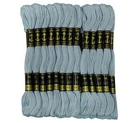 ANCHOR 25 x Cross Stitch Hand Embroidery Floss Stranded Cotton Thread Skeins-Light Blue