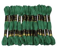 ANCHOR 25 x Stranded Cotton Cross Stitch Hand Embroidery Thread Floss Skeins-Dark Green