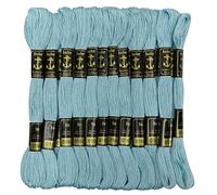 ANCHOR 25 x Stranded Cotton Cross Stitch Hand Embroidery Thread Floss Skeins-Light Blue