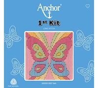 ANCHOR 3690000-30007 Beth First Long Stitch Kit, Multi, 10 x 10cm