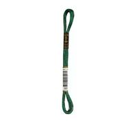 Anchor 4180000-00322 Embroidery Thread, 65% Viscose, 35% Metallic Polyester, Green, 8m, 4 g