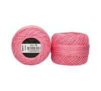 Anchor 4591008-00075 Embroidery Thread, 100% Cotton, Pearl Pink, Thickness 8, 82 m, 16 g