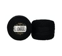Anchor 4596012-00403 Embroidery Thread, 100% Cotton, 403, Thickness 12, 56 m