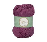 Anchor 4620004-00240 Crochet Yarn, 100% Cotton, 240, Thickness 4, 125 m, 53 g