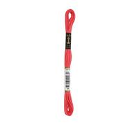 Anchor 4635000 100% Cotton Embroidery Thread, Cotton, 00011 Lachsrot, lachsrot