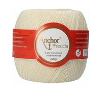 Anchor 4769016-06650 Crochet Yarn, 100% Cotton, 6650, Thickness 16, 265 g