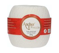 Anchor 4769016-07901 Crochet Yarn, 100% Cotton, 7901, Thickness 16, 265 g