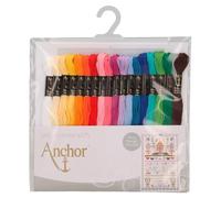 Anchor A29SC189061 Stranded Cotton: Essential Assortment: 18 Skeins, ASST