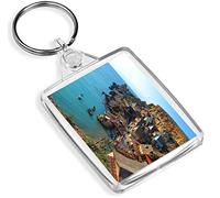 Anchor Bay Malta Keyring Popeye Village Maltese Travel Beach Keyring #8997