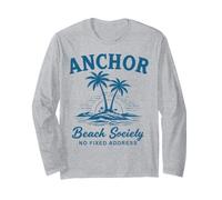 Anchor Beach Society No Fixed Address Long Sleeve T-Shirt