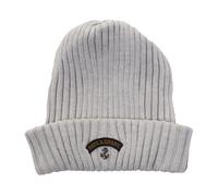 Anchor Beanie Light Grey