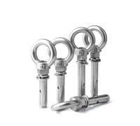 Anchor bolts,expansion bolt, Sleeve Anchor Concrete Expansion Eye Bolt 304 Stainless Steel Installation Artifact Hook Long Universal Ring Screws(M16x100mm 1pc)