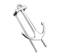 Anchor Bookmarks 1 PCS Creative Bookmark, Metal Book Page Holder for Students Teachers Graduation Gifts School Office Supplies Silver