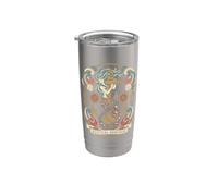 Anchor Compass Sailing Ship Nautical Maritime Graphic Design Stainless Steel Insulated Tumbler