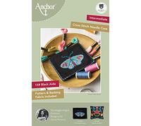 Anchor Counted Cross Stitch Kit, Folk Needle Case, 12 x 10cm