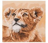 ANCHOR Maia Cross Stitch, 5678000-05046, Colour: Lion Cub - Little Princess, Kit and Canvas
