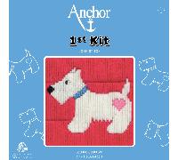 Anchor Tapisserie Wool Long Stitch Kit Joe First, 10 x 10 cm