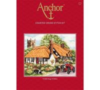 Anchor counted Cross Stitch kit "Village Of Welford", DIY