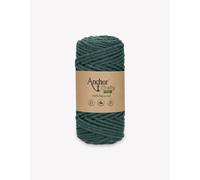 Anchor Crafty Fine 00111 Forest 250 g Approx. 65 m. Cotton Polyester Mix Vegetable Dyed Twisted Soft 3 Ply Cord.
