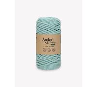 Anchor Crafty Fine 00117 Mint Blue 250g. Approx. 65 m. Cotton Polyester Mix Vegetable Dyed Twisted Soft 3 Ply Cord.