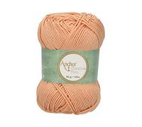 ANCHOR Creativa Fino, Thickness: 4, Packaging: 50G, Running Length: 125M 401 Crochet Threads
