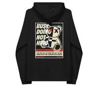 Anchor & Crew 04 Busy Doing Nothing EDITIONS Organic Cotton Hoodie - Black - M