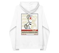 Anchor & Crew 04 Busy Doing Nothing EDITIONS Organic Cotton Hoodie - White - 3XL