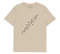 ANCHOR & CREW Ants Where's William Going? Cotton T-Shirt - White - XL in Camel ANCHOR & CREW Camel XL