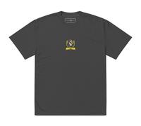 Anchor & Crew C. D. Aguila El Clasico Football Oversized Cotton T-Shirt - L - Faded Black