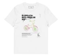 ANCHOR & CREW Gorilla Air-Rogue 20" Bike Archives Cotton T-Shirt in White | Size: Medium ANCHOR & CREW White M