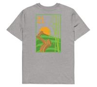 ANCHOR & CREW Great Wall of China Landmark Cotton T-Shirt in Light Grey | Size: Small ANCHOR & CREW Light Grey S