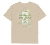 ANCHOR & CREW Mojito Is My Side Hustle Club Cotton T-Shirt in Camel | Size: Medium ANCHOR & CREW Camel M
