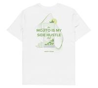 ANCHOR & CREW Mojito Is My Side Hustle Club Cotton T-Shirt in White | Size: Small ANCHOR & CREW White S