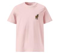 Anchor & Crew Smart Ass Actual Life Organic Cotton Embroidered T-Shirt - Cotton Pink - S