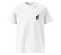 Anchor & Crew Smart Ass Actual Life Organic Cotton Embroidered T-Shirt - White - M