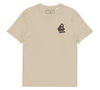 Anchor & Crew The DJ Monkey Organic Cotton Embroidered T-Shirt - XL - Desert Dust