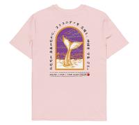 Anchor & Crew Think Ocean 08 Japan Gurafiku Organic Cotton T-Shirt - S - Cotton Pink