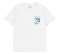 Anchor & Crew Think Ocean Polar Bear Love The Planet Organic Cotton T-Shirt - S - White