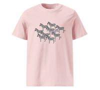 Anchor & Crew Zebra Where's William Going? Organic Cotton T-Shirt - Cotton Pink - 2XL