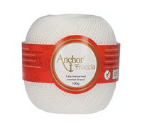 ANCHOR Crochet Yarns Freccia, Thickness: 8, Packaging: 100G, Running Length: 390M 7901