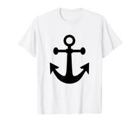 Anchor Design/Sailor Symbol of Stability Hope and Strength Value Graphic T-Shirt