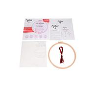 Anchor Embroidery Hoop Kit: Lick The Bowl, Multi, 20 x 20cm