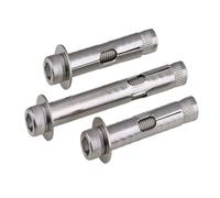 Anchor Expansion Screw Bolts, Internal Hexagon Expansion Bolts M6 M8 M10 M12 50-120mm Stainless Steel Pack of 2(100mm,M10)
